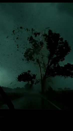 This dashcam caught a lightning strike you never see coming ⚡ A powerful bolt hit a nearby tree during a severe storm, causing it to split and collapse instantly. Lightning carries millions of volts. When it strikes a tree, moisture inside flashes into steam — and the pressure tears the trunk apart. #DashcamFootage #LightningStrike #ExtremeWeather #NatureCaughtOnCamera #StormVideo #PowerOfNature #WeatherScience | Science Tube