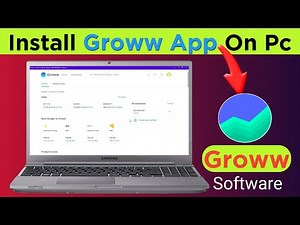 How to install Groww App on pc ° Download Groww app on pc new video 2024 ° Laptop & Desktop install