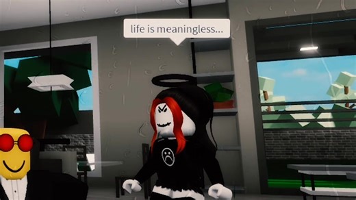Depressed Roblox players be like... 💔 #roblox #koofy #viral #robloxemo #robloxslender #brookhaven