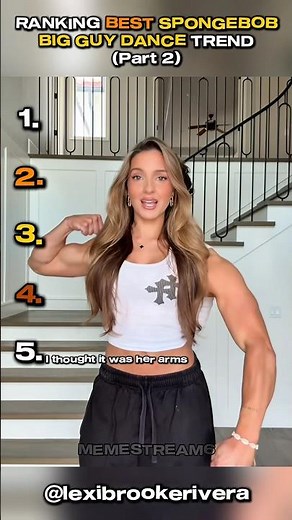 Ranking Best Spongebob Big Guy Dance Trend- Part 2