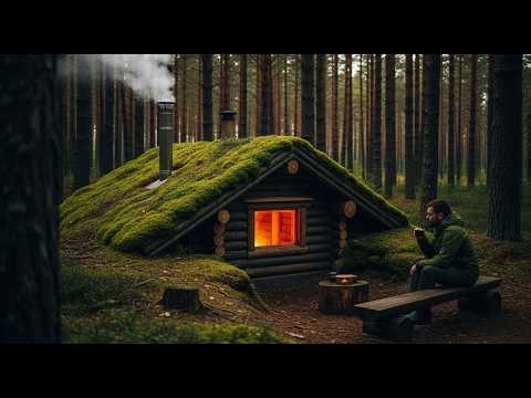 24 Hours Survival: Escaping Hungry Wolves in a Hidden Jungle ‪@forestexpanses‬