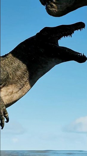 Rebirth Spinosaurus died suddenly. #jurassicworldrebirth