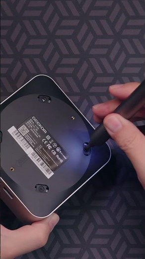 GEEKOM A8 レビュー【3/10】本体内部へのアクセス方法 SSDスロットは1つ、メモリのスロットは2つ #ryzen9 #geekom #minipc #windows11