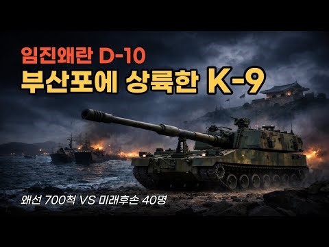 "장군님, 10일 뒤 당신은 죽습니다." 부산포에 상륙한 K-9과 미래의 후손들