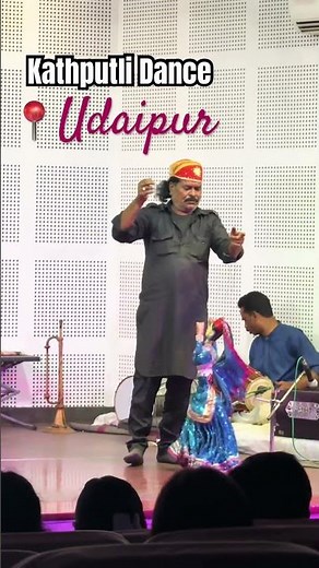 Udaipur’s famous Kathputli dance 💃Indian puppet show #udaipur #kathputli #dance