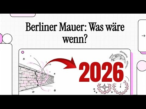 Was wäre, wenn die Berliner Mauer nie gefallen wäre?