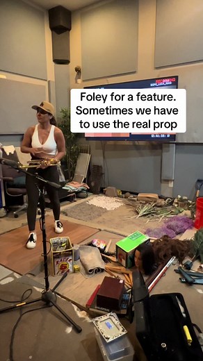 Creating Real Foley Sound for Film Production
