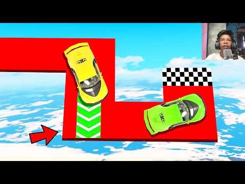 GTA V Ramp Race Challenge! 😱 Insane Jumps & Epic Fails
