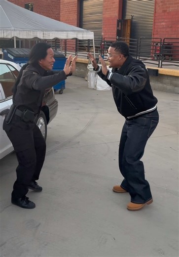 Hilarious Toddler Dance Challenge with a Cop