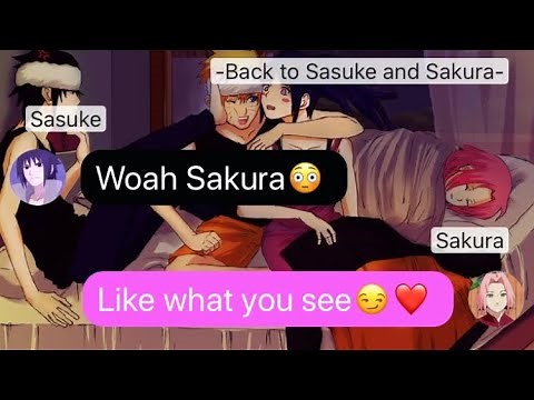 Naruto Sleepover Part 2!!❤️😍 | Naruto Groupchat