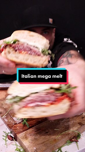 Delicious Italian Mega Melt Sandwich Recipe