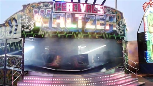 Waltzer Rides at Owlerton Stadium Funfair