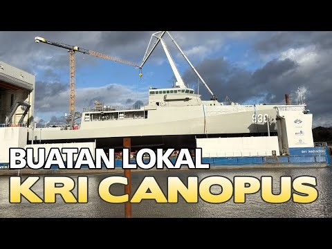 It's Finished, the Latest Appearance of the Indonesian BHO Ship KRI Canopus 936