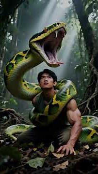 La serpiente que devoró a un hombre