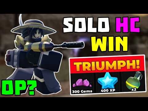 SOLO Hardcore Triumph with New Golden Crook Boss + Full Guide | TDS Tower Defense Simulator