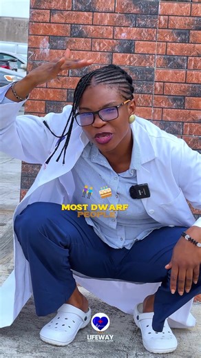 Tall people can also give birth to a dwarf child!