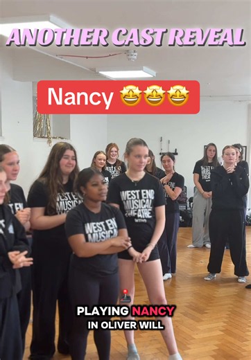 Thank you for joining us for this unnecessarily dramatic journey. The DMs can stop now… 😂 Congratulations, Leah, on being cast as Nancy 🤩👏🎩 #theatrekid #musicaltheatre #singing #dancing #audition