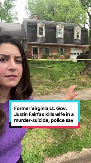Former Virginia Lt. Gov. Justin Fairfax shot and killed his wife, Cerina, and then turned the gun on himself in a murder-suicide in their home in Annandale, Virginia, police said Thursday. As CBS News’ Nicole Sganga reports, both of their teenage children were home when it happened, and it was Fairfax's son who called 911 just after midnight. #news #virginia #crime