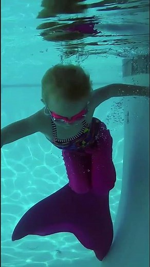 First Time With a Mermaid Tail