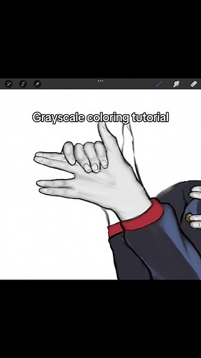 Grayscale Coloring Tutorial for Digital Art in Procreate
