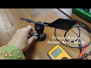 Sensor Arah Angin Wind Direction Sensor Arduino
