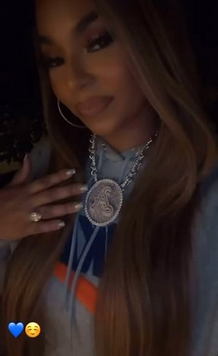 Ashanti Daily on Instagram: "#Ashanti look beautiful via her IG Story. (🎥 @ashanti)"