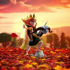 🍂 September brings a new Season of Challenges, and falling leaves start to cover the path of Rewards! 🍂 Tackle a variety of tasks, earn lots of resources and Magic Items, and unlock the Autumn Queen skin with this month's Gold Pass! Available now! #clashofclans #seasonchallenges | Clash of Clans