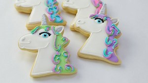 397K views · 8.7K reactions | Unicorn Cookies Step by Step Video :...