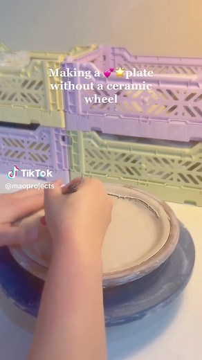 Handcrafted Irregular Ceramic Plates Using Unique Molds