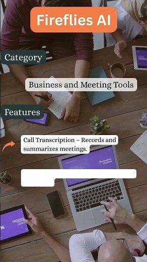 This AI Takes Meeting Notes FOR YOU?! 🤯 | Fireflies AI Explained in 60s