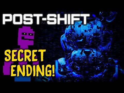 I FOUND A SECRET MINIGAME?! | FNAF Post-Shift (Secret Ending)