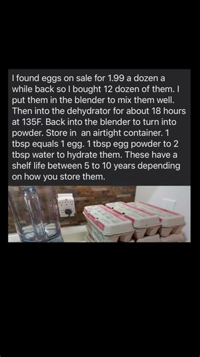 turn eggs into long lasting powder | Subscribe for more #motivation 😊👍