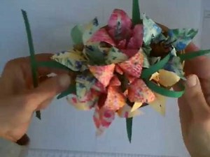 Iris en origami