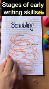 1.5M views · 9.5K reactions |  Stages of Early Writing Skills ✍️...