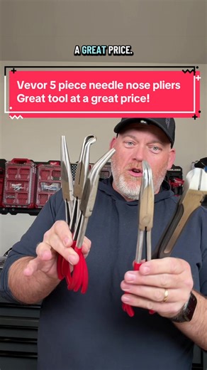 VEVOR 5-Piece Long Needle Nose Pliers Set Review