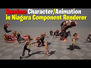 Animate with Randomness: Master Animation Offset in UE5.4 Niagara 🎲🕺