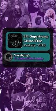 314. Supertramp - Crime of the Century(1974)#supertramp #progressiverock #artrock #poprock