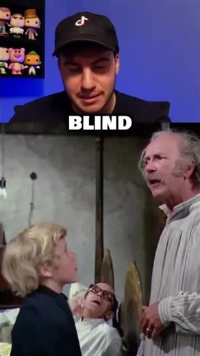 Willy Wonka's grandpa George was nearly blind!