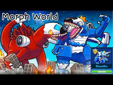 INFECTED BLUEZILLA KAIJU CITY UPDATE in Morph World
