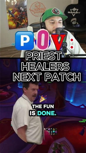 POV: Druids Think They’re Safe… Priest Patch Incoming #worldofwarcraft
