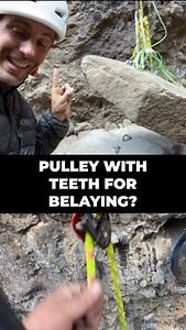 Full video on Youtube We are guilty of using climbing gear in ways that the manufacturer didn’t intend. We love it when a manufacturer recognizes that and comes up with a solution to make that off-label use safer. Climbing guides and experienced multi pitch climbers have been using progress capture pulleys to belay from the top of the pitch. It is much easier to pull slack in than a traditional belay, saving time, energy, and wear and tear on the belayer. The progress capture pulley’s like the E