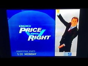 The Price Is Right Australia Channel Nine Promo 2003
