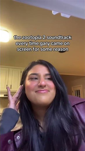 every time gary showed up on screen this bomb music started playing #zootopia #zootopia2 #movies