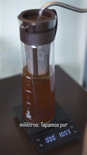 Cold Brew en el Mizudashi de Hario #coldbrew #coffee #cafe #barista #homebarista #coffeelover #café