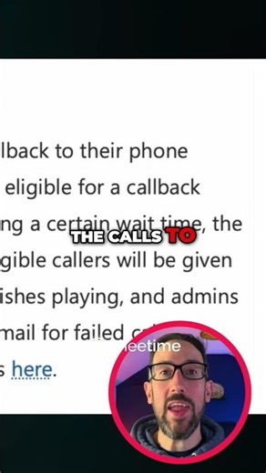 Improve Customer Service with Smart Callbacks!