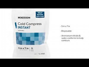 McKesson Instant Cold Compress - 5x7