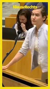 Klaver loses his cool when Lidewij de Vos addresses the replacement of the Dutch population
