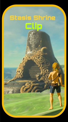 how to clip into the stasis shrine in botw #tloz #botw #zelda
