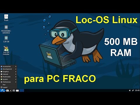👍 Revive your old PC with Loc-OS Linux. Ultra Fast, Stable, and Lightweight. Starts up with ONLY ...