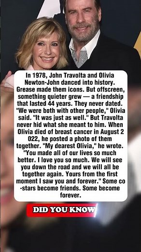 John Travolta's Heartbreaking Goodbye to Olivia Newton-John